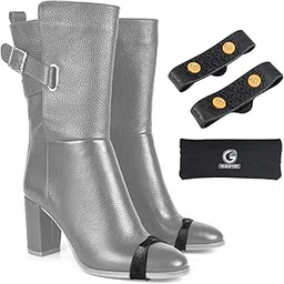 Ice Snow Grips for Boots Shoes, Women's High Heels, Anti-Slip Rubber Traction Cleats for Walking on Snow and Ice, Easy to use for Hiking, Walking, Climbing, Jogging