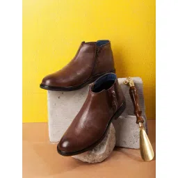 ID Men's Brown Casual Boots