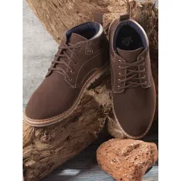 ID Men's Brown Derby Boots