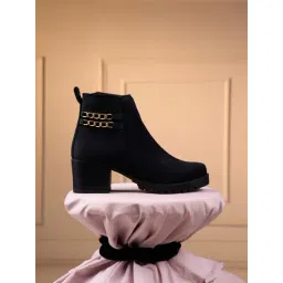 ID Women's Black Casual Boots
