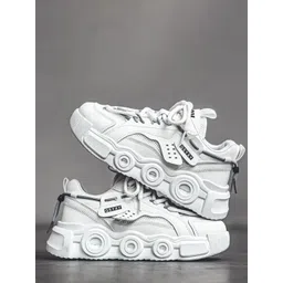 Ifah Men Textured Sneakers