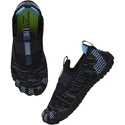 Impakto Barefoot for Wide feet Shoes for Men | Lightweight Running & Training Shoes with Soft Sole & Superior Grip | Running, Jogging Regular Gym Shoes for Women| Navy