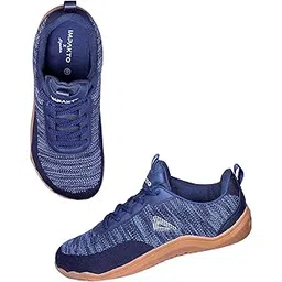 Impakto Barefoot Rooted Wide feet Shoes for Men | Lightweight Running & Training Shoes with Soft Sole & Superior Grip | Running, Jogging Regular Gym Shoes for Men