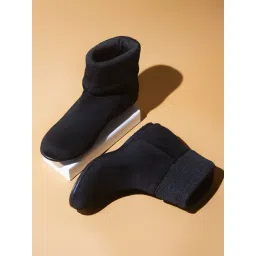 Inc.5 Women's Black Casual Booties