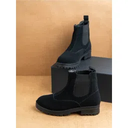 Inc.5 Women's Black Chelsea Boots
