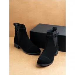 Inc.5 Women's Black Chelsea Boots