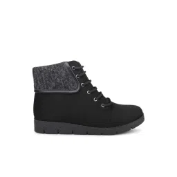 Inc.5 Women's Black Derby Boots