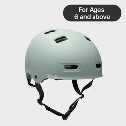 Inline Skating Skateboarding Scootering Helmet MF500 - Light Khaki