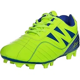 Intensity Football Shoes/Boots TPU Stud for Men Boys Girls Kids (Green Blue)