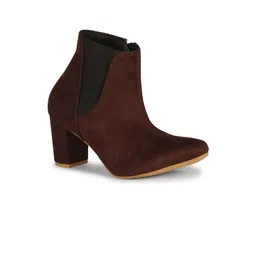 Ishransh Block-Heeled Chelsea Boots