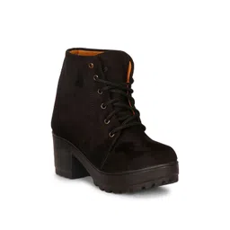 Ishransh Women High Ankle Boots
