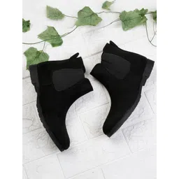 Ishransh Women Latest Trendy Chelsea Boots