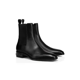 ITALIAN SHOES COMPANY Men Round Toe Slip-On Chelsea Boots