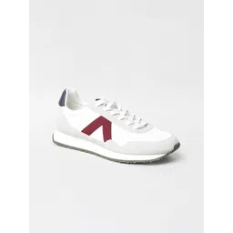 Jack & Jones Men Grey Colourblocked Synthetic Regular Sneakers