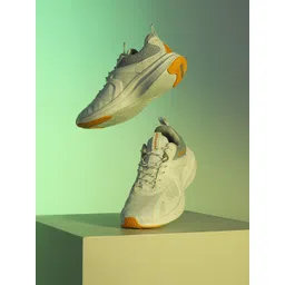 Jack & Jones Men Round Toe Lace Ups Textured Sneakers