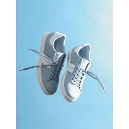 Jack & Jones Men Round Toe Memory Foam Lace-Ups Sneakers