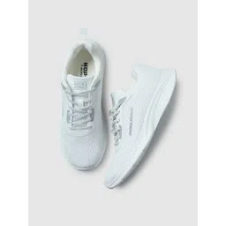 Jack & Jones Men Woven Design Lace-Up Sneakers