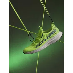 Jack & Jones Men's Acid Lime Casual Sneakers