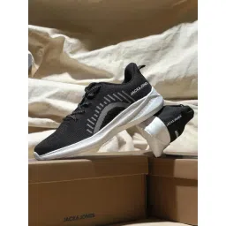 Jack & Jones Men's JFWA22 KASPER Black Casual Sneakers