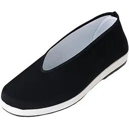 JAZZY PEARLS® Chinese Traditional Shoes Breathable Anti Slip Rubber Sole Old Beijing Shoes 46-Sporting Goods-Boxing Martial Arts & MMA-Clothing Shoes & Accessories-Shoes & Footwear