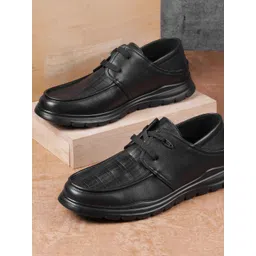 J.FONTINI Men Lace-Up Casual Shoes