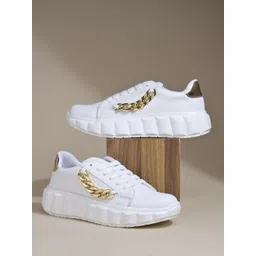 JM Looks Women Lace Up Casual Shoes Stylish Sneakers