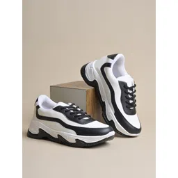 JM Looks Women Lace-Up Casual Sneakers Shoes Comfortable Cushion Footbed