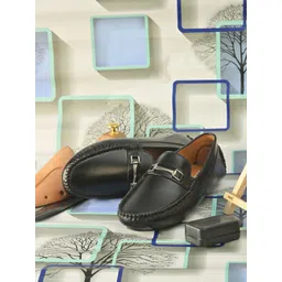 John Karsun Men Black Synthetic leather Sneakers