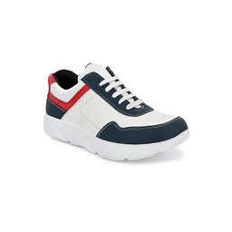 John Karsun Men Blue Colourblocked Sneakers