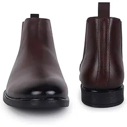 JOREN Genuine Leather Chelsea Boots, Long Boots, High Top Boots for Men