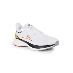 JQR Men BOILER White Mesh Running Shoes