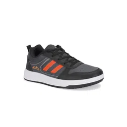 JQR Men Colourblocked PU Sneakers