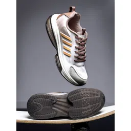 JQR Men Mesh Air Cooled Memory Foam Running Non-Marking Shoes