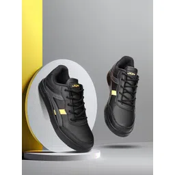 JQR Men STAMINAR Black Sneakers