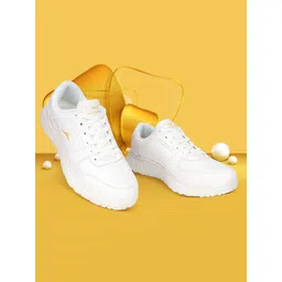 JQR Men STYLE-009 Lightweight Memory Foam Insole Contrast Sole Sneakers