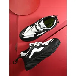 K Footlance Men Colourblocked Lace-Ups Sneakers