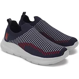 K1225G Sports Shoes for Men | Stylish Design, Comfortable Cushioned Insole, Stretchable Elastic, Breathable Upper Material, Easily Washable | Ideal for Everyday Use