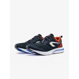 Kalenji By Decathlon Men Navy Blue & Orange Running Shoes