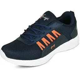 Keneye® Men's Line-Up Sports Running Shoes Grey Orange