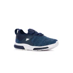 Khadims Men Navy Blue Textile Walking Non-Marking Shoes