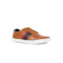 Khadims Men Tan Colourblocked Sneakers