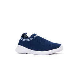 Khadims Women Navy Blue Textile Walking Non-Marking Shoes