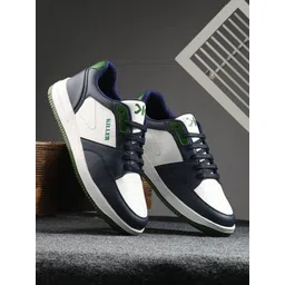 Killer Men Colourblocked Lightweight Lace-Up Sneakers