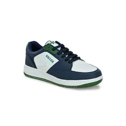 Killer Men Colourblocked Round Toe Sneakers