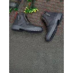 Killer Men Lace Up High Top Boots