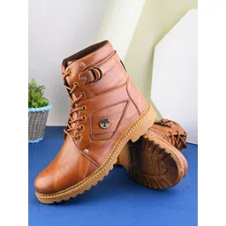 Killer Men Leather Lace-Up Boots