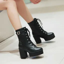Killer Women Round Toe Regular Boots