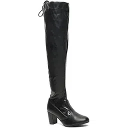 Knee High Boots || Comfortable Low Heel || Zip Boots For Women