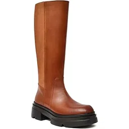 Knee Hight Leather Long Boots for Women High