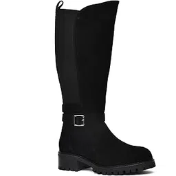 Knee Hight Leather Long Boots for Women High